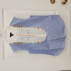 NWOT - JCrew Bib Sleeveless Top